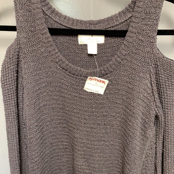 NWT Ruby moon open shoulder sweater SZ XS - Picture 3 of 8